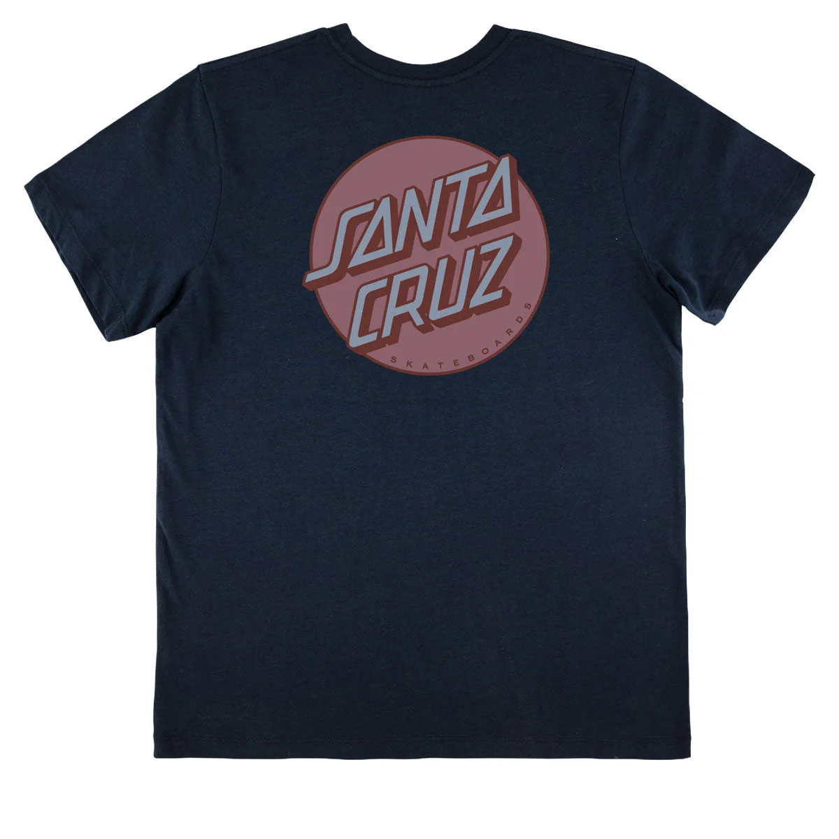 Santa Cruz Womens Other Dot Chest T-Shirt - Navy - Image 2