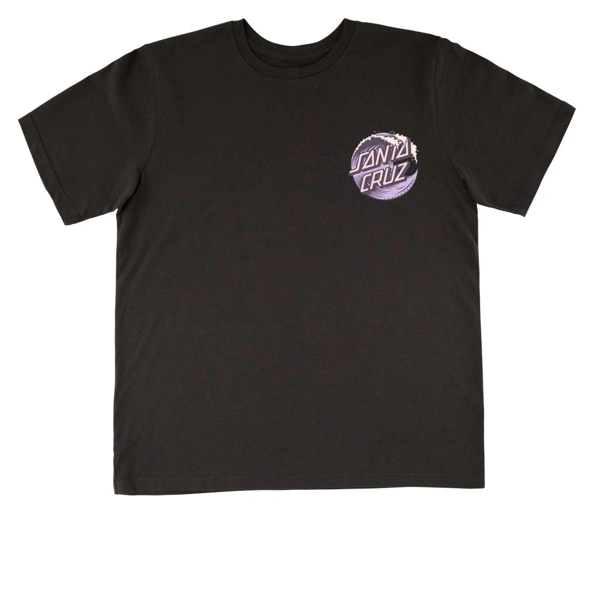 Santa Cruz Womens Wave Dot T-Shirt - Vintage Black