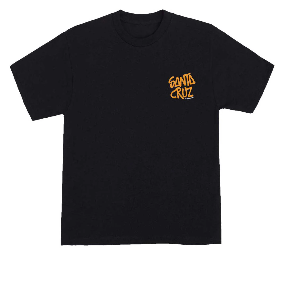 Santa Cruz Wood Cut T-Shirt - Black - Image 2