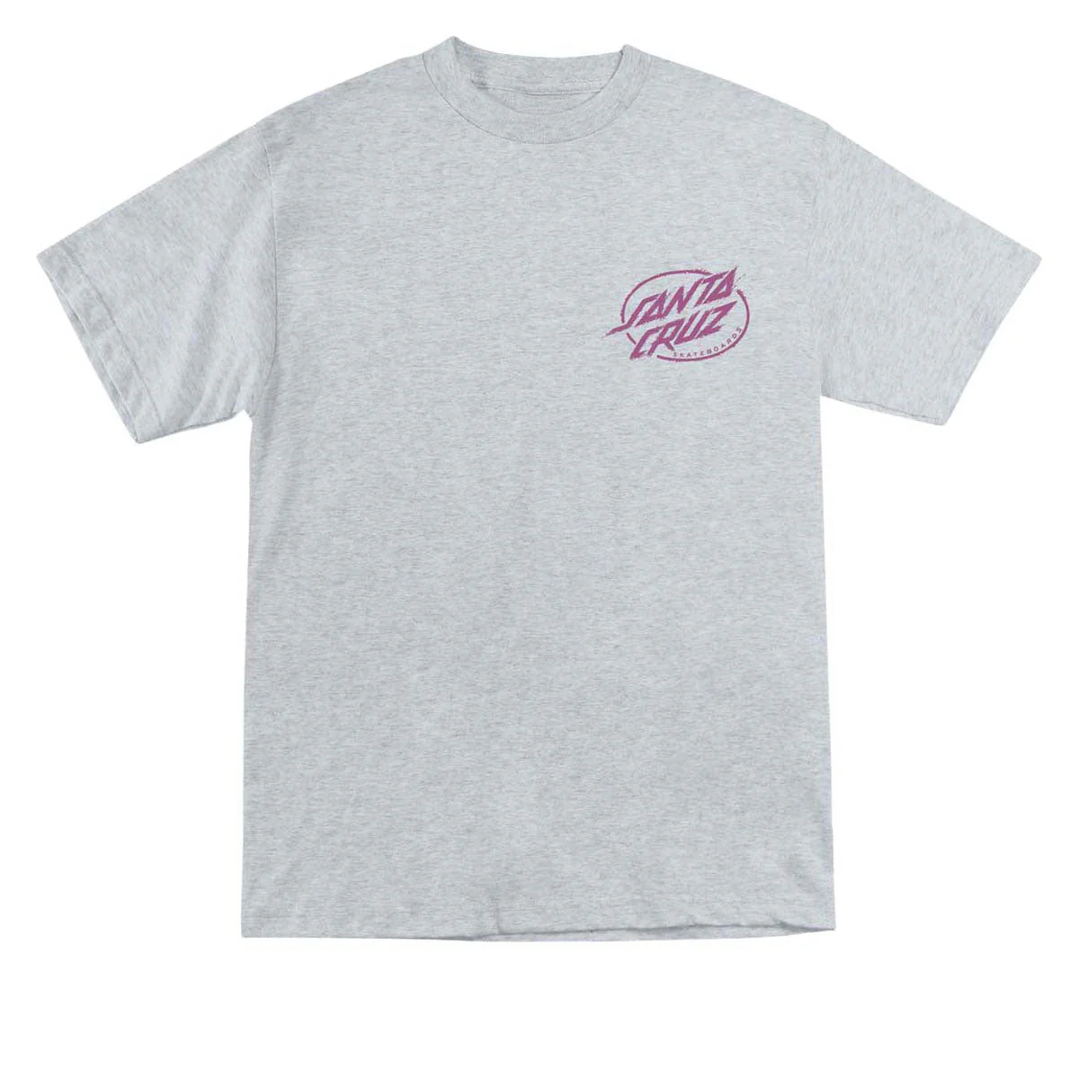 Santa Cruz Wooten Cyber Skull T-Shirt - Heather Grey - Image 2