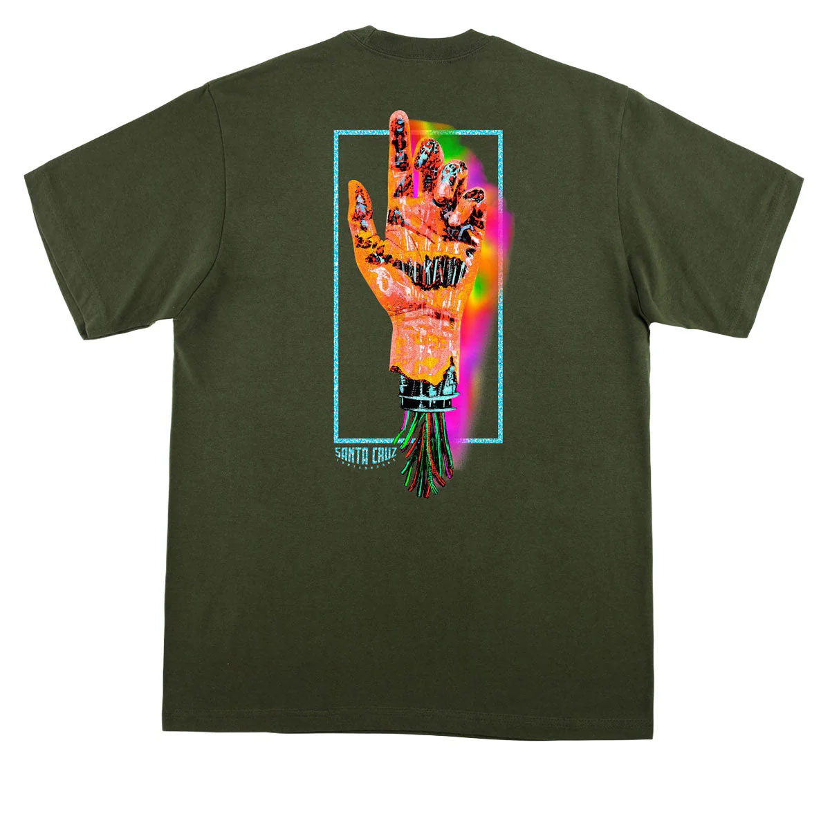 Santa Cruz Wooten Dystopia T-Shirt - Hunter Green