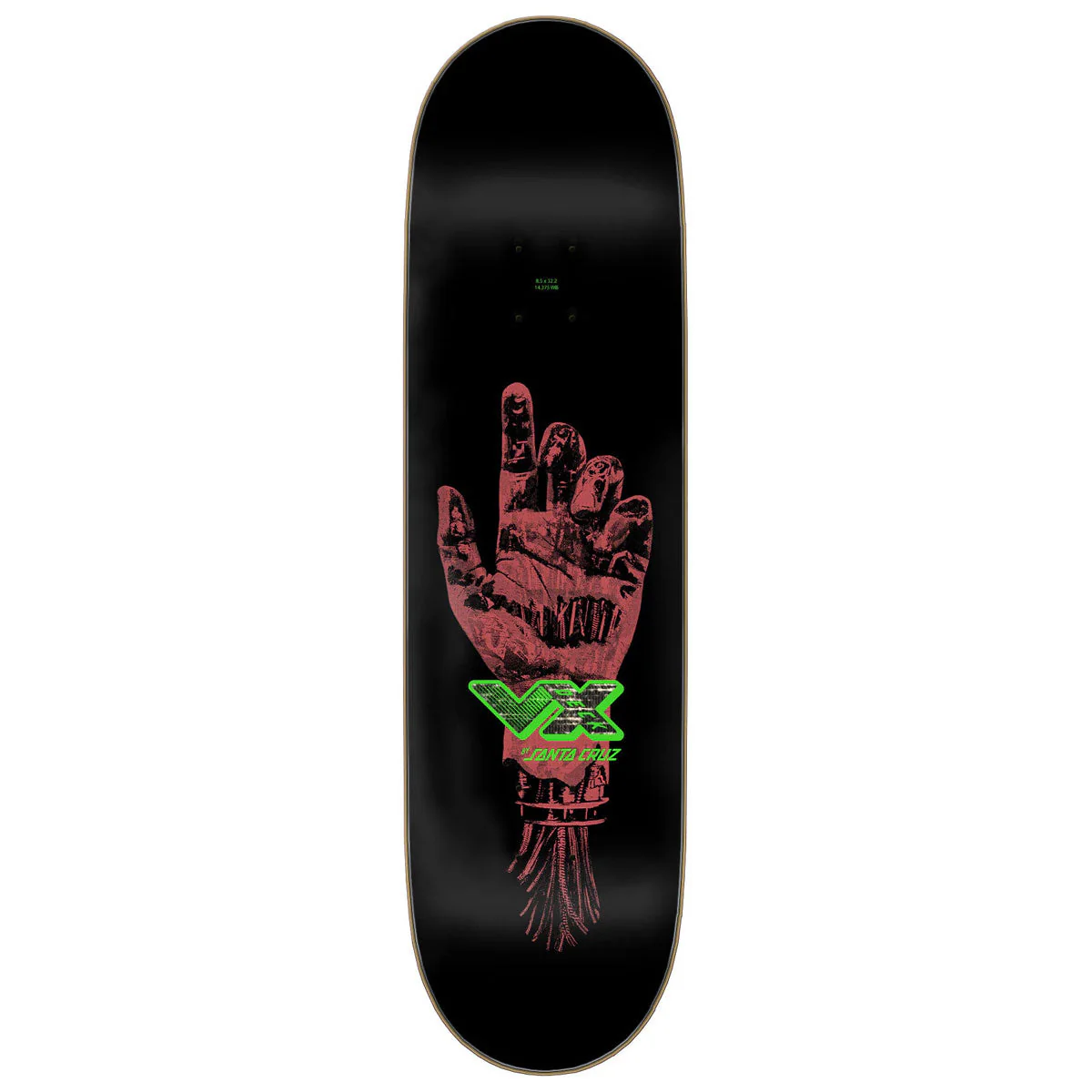 Santa Cruz Wooten Dystopia VX Skateboard Complete - 8.50" - Image 2