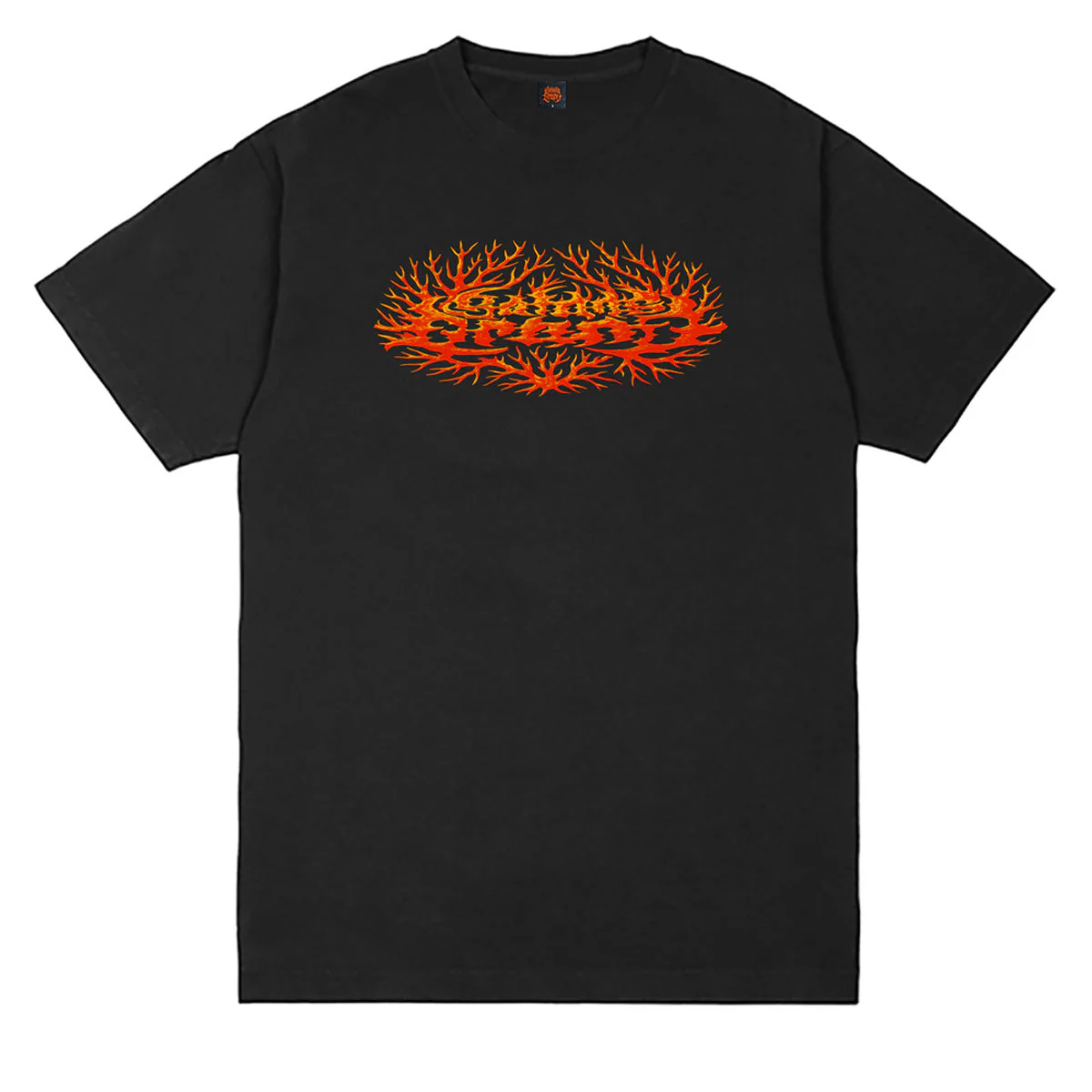 Satan's Drano Coral Logo T-Shirt - Black