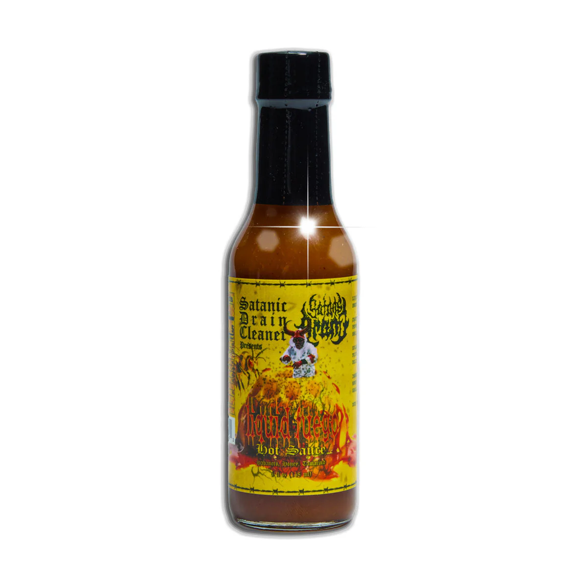 Satan's Drano Liquid Fuego Hot Sauce