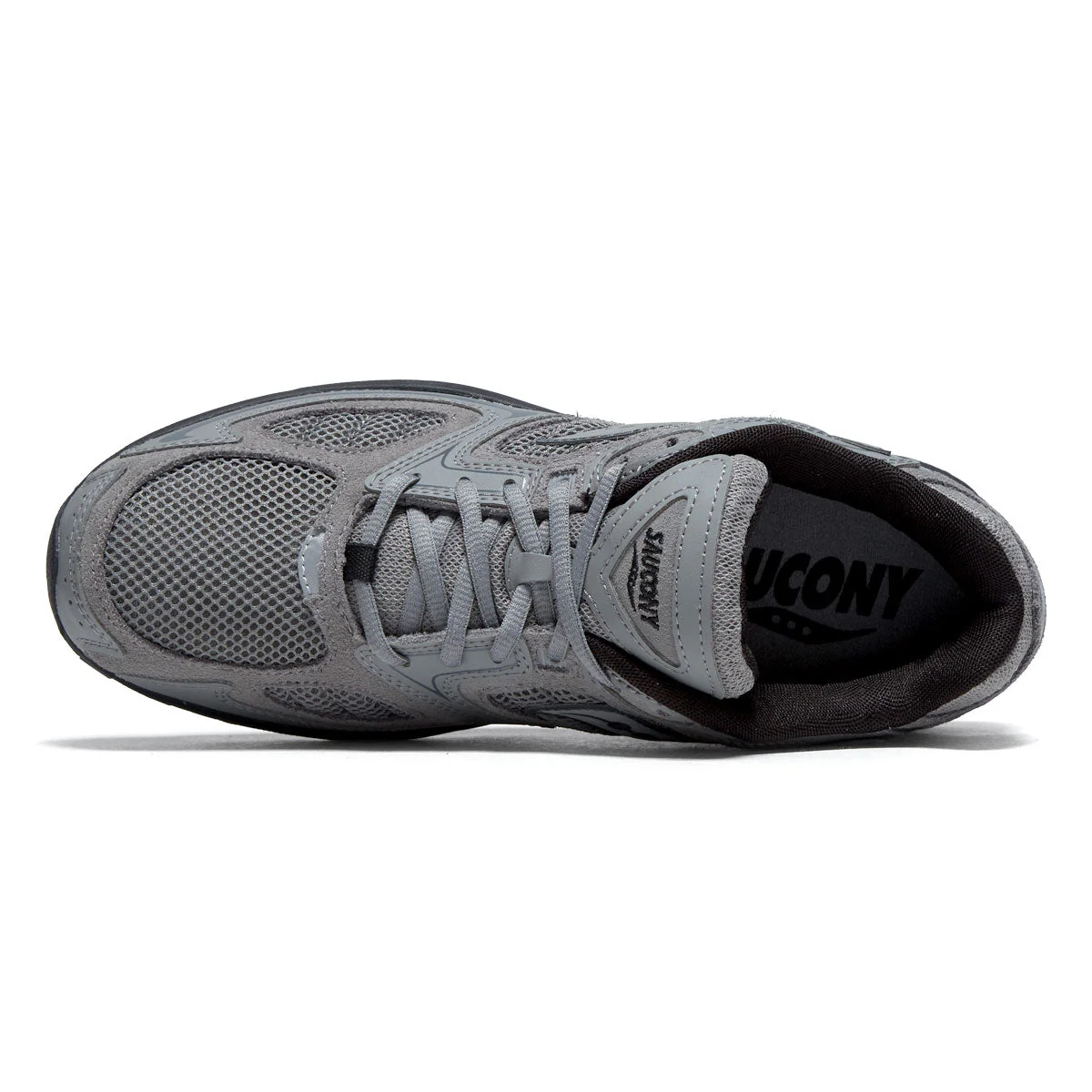 Saucony Grid Jazz 9 Shoes - Cinder/Black - Image 3