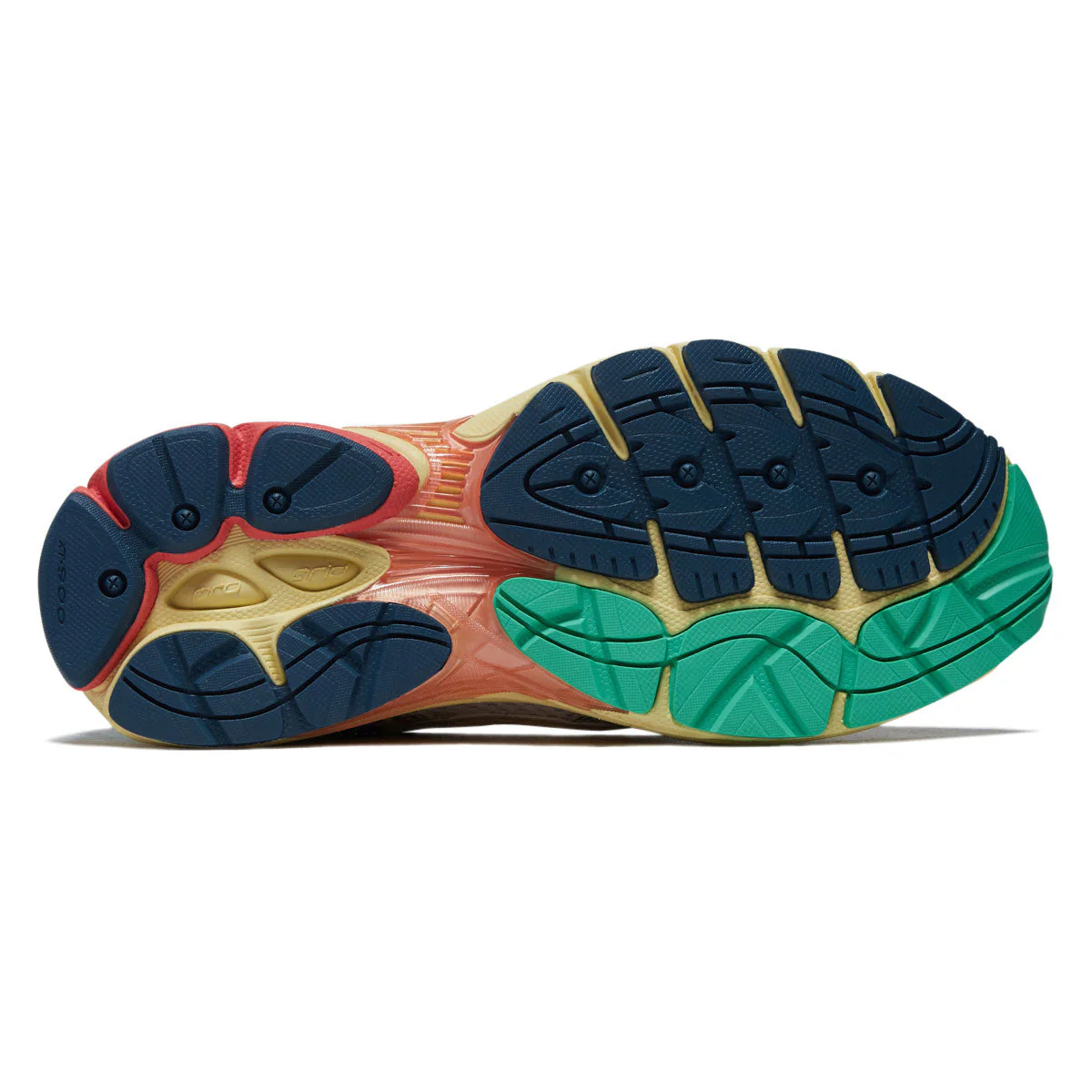 Saucony Progrid Omni 9 Shoes - Beige/Blue - Image 4