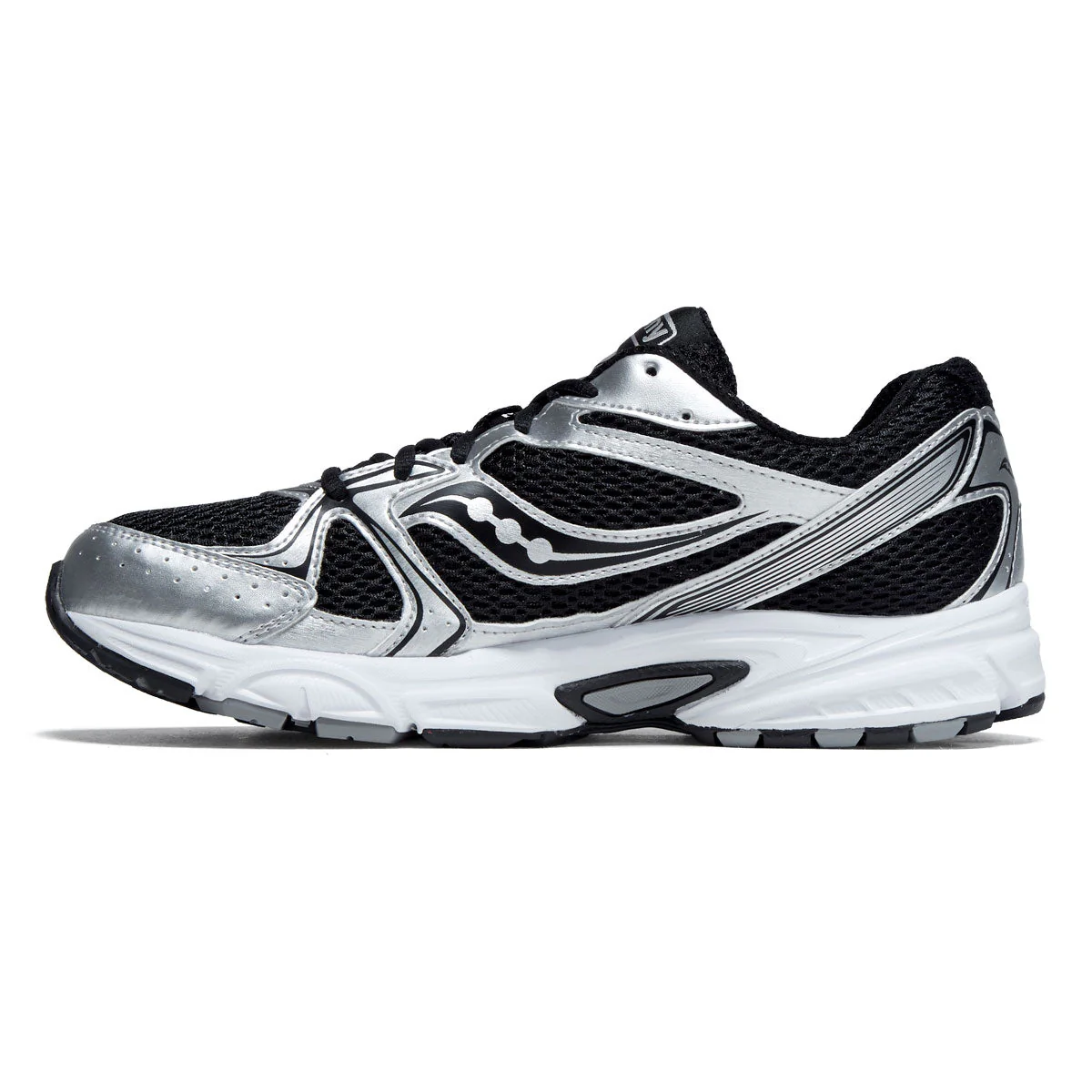 Saucony Ride Millennium Shoes - Black/Silver - Image 2