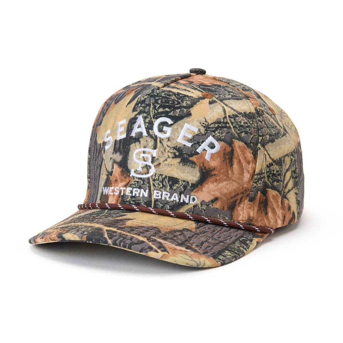 Seager Branded Snapback Hat - SJC Camo