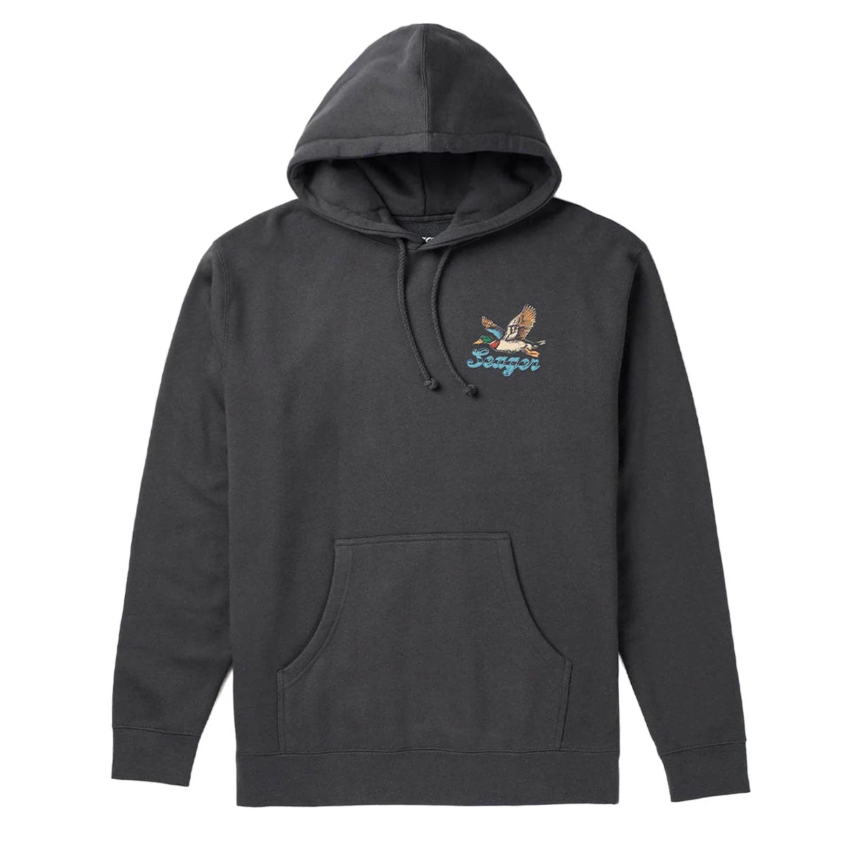 Seager Greenhead Hoodie - Asphalt - Image 2