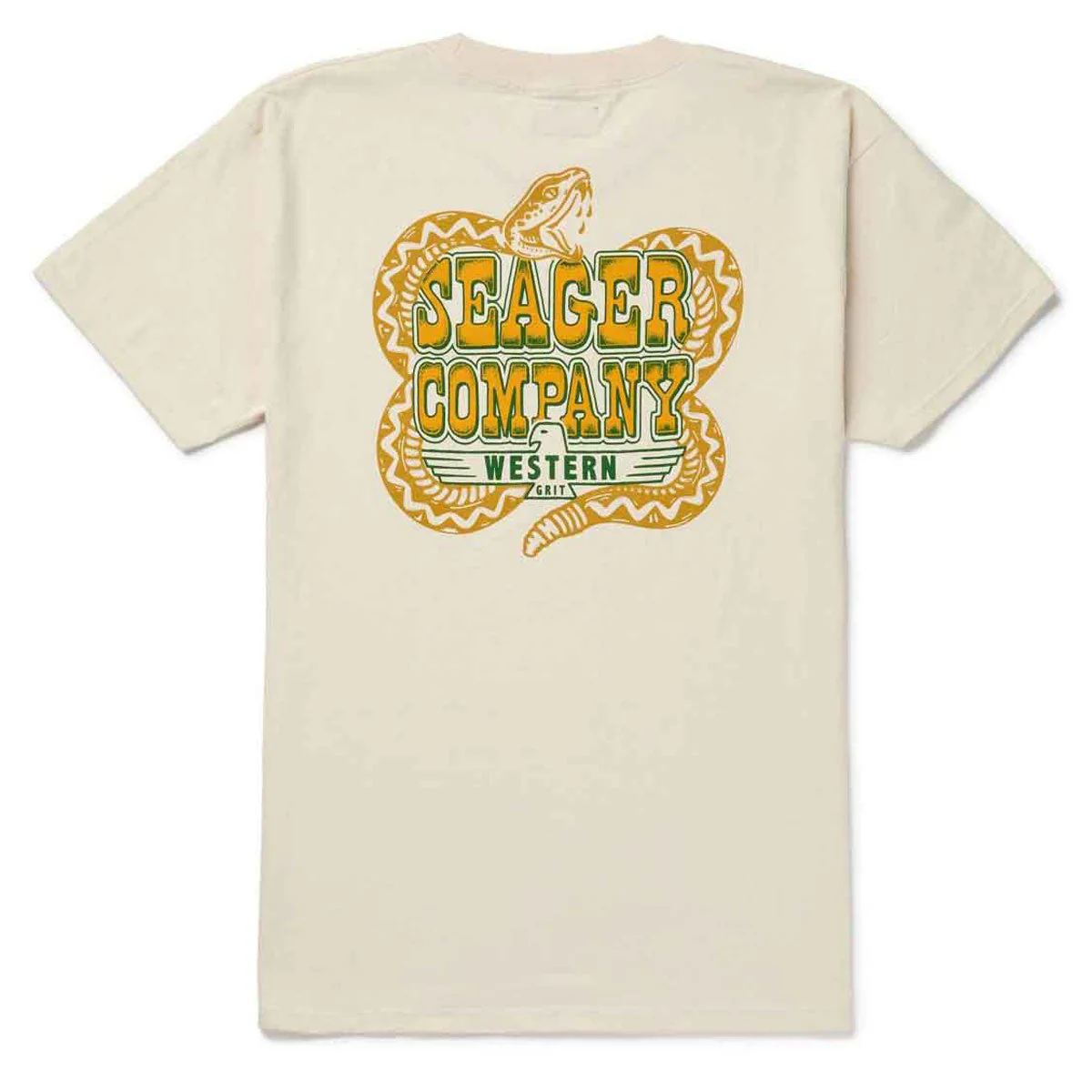 Seager Rattler T-Shirt - Vintage White