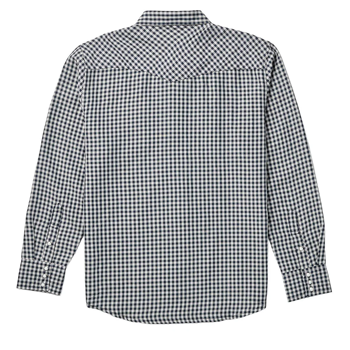 Seager Sawtoof Long Sleeve Shirt - Blue Check - Image 4