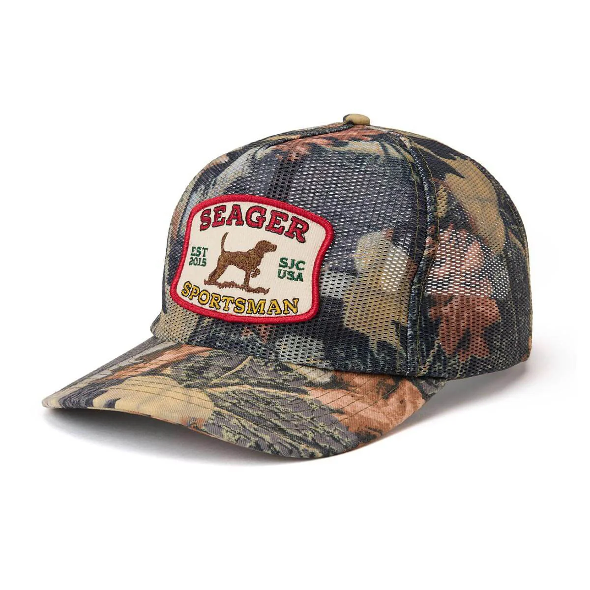 Seager Seager Sportsman Mesh Trucker Hat - SJC Camo