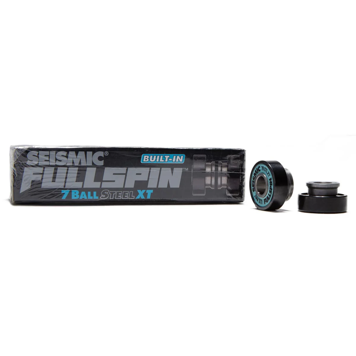 Seismic Fullspin 7-Ball Steel XT Bearings - Blue