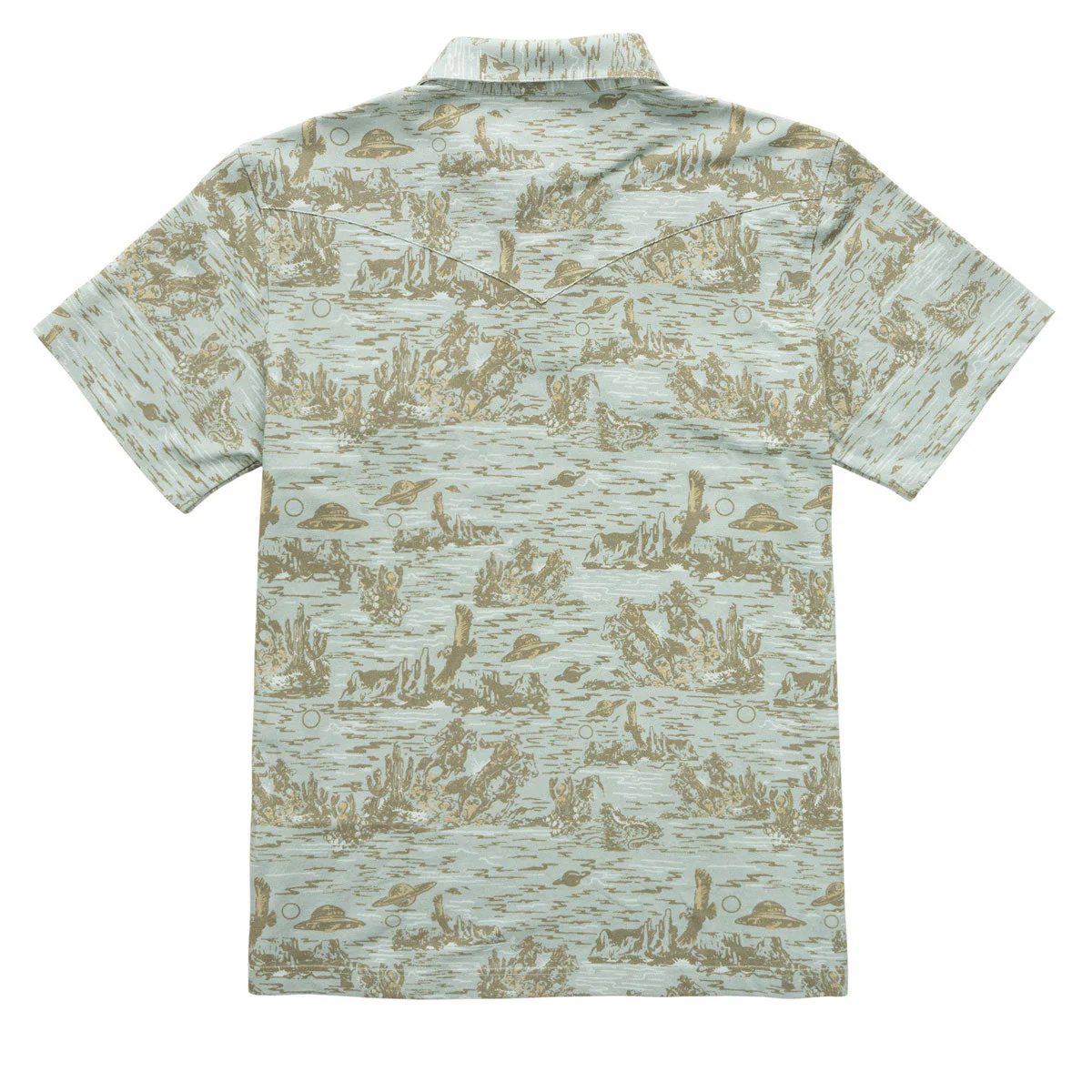 Sendero Cantina Polo Shirt - Desert Abduction Print - Image 4