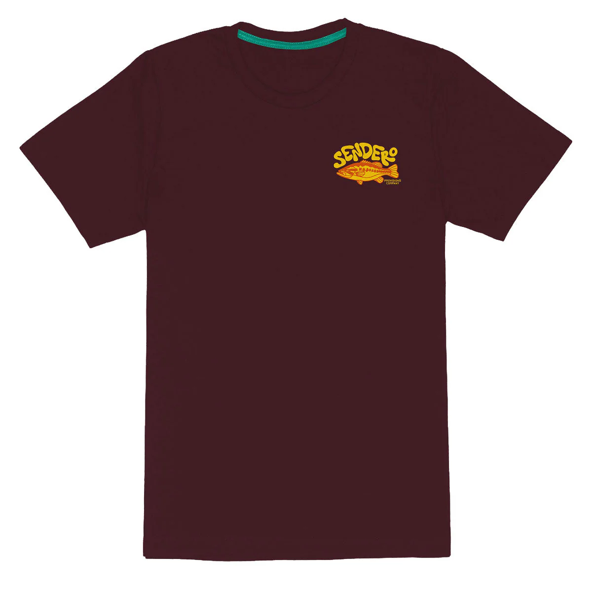 Sendero Lunker T-Shirt - Burgundy
