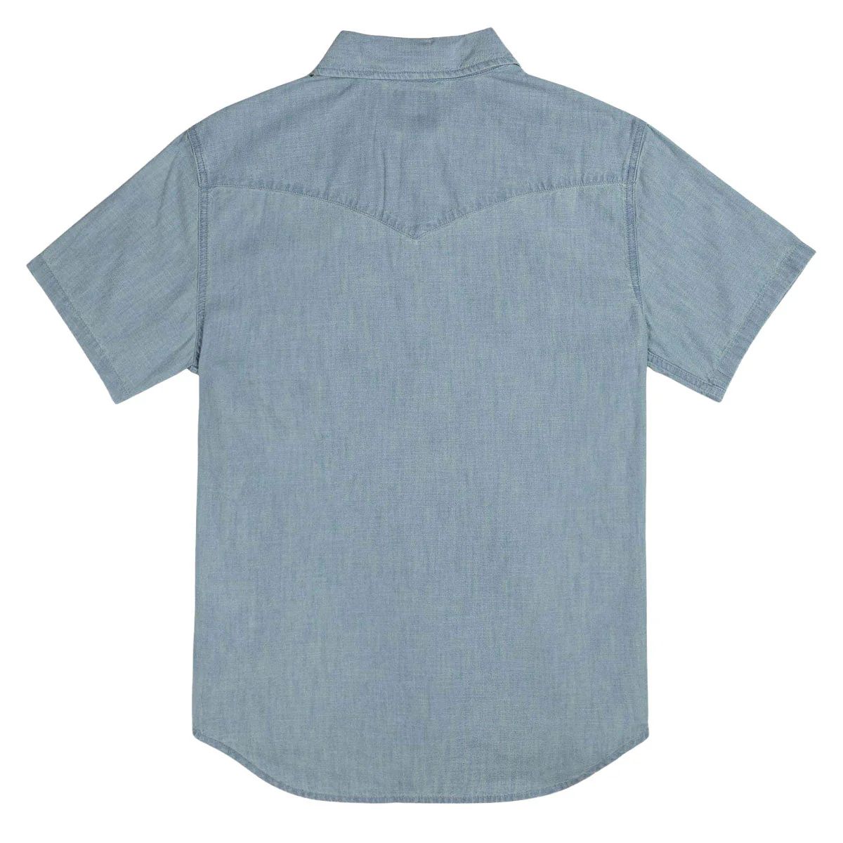 Sendero The Wyatt Pearl Snap Denim Shirt - Washed Indigo Chambray - Image 5