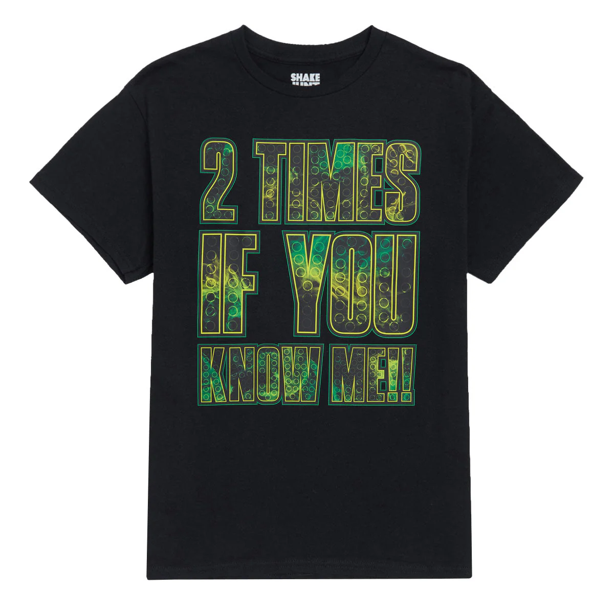 Shake Junt 2 Times T-Shirt - Black