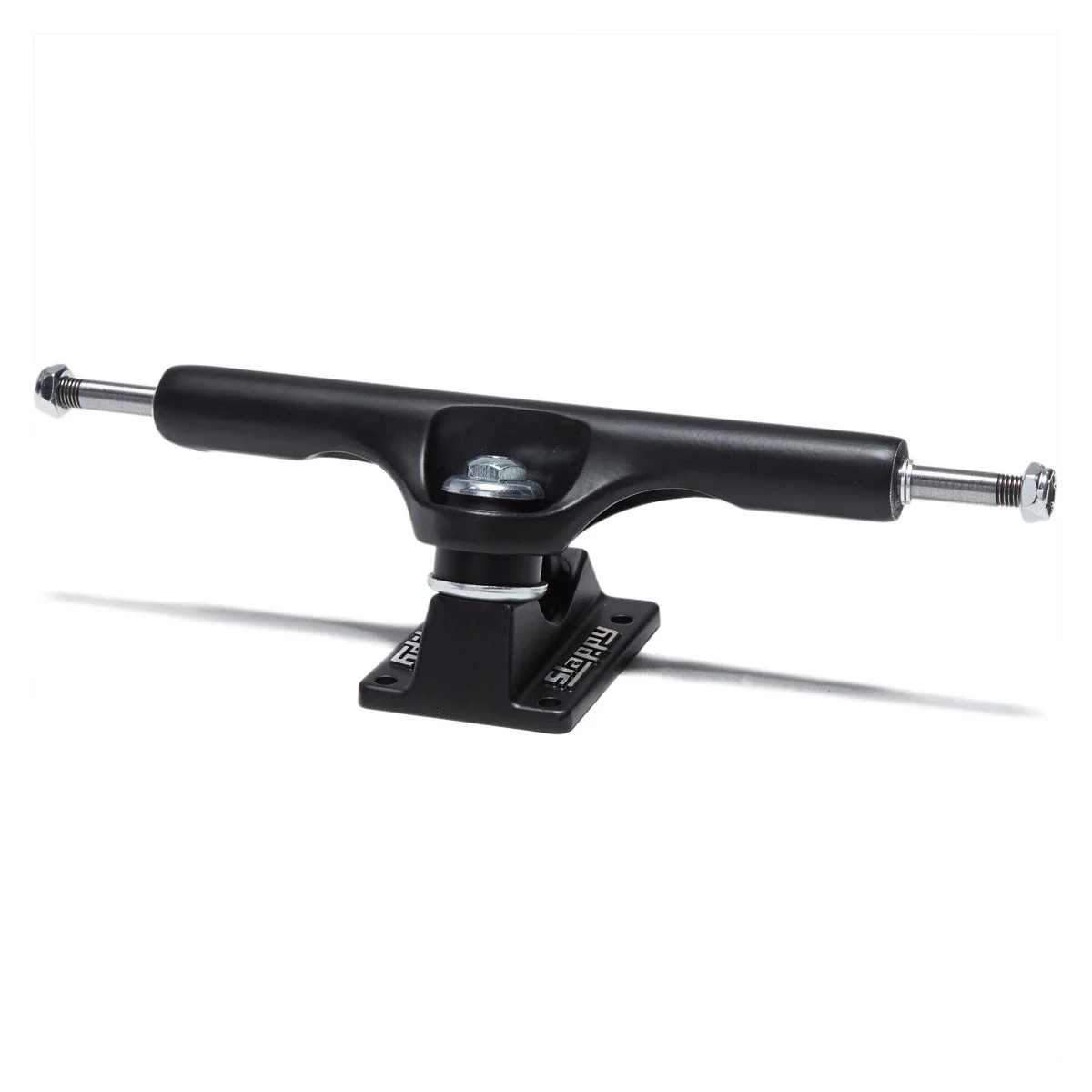Slappy ST1 Curb Killer II Hollow Inverted KP Skateboard Trucks - Matte Black - 10.00" - Image 2