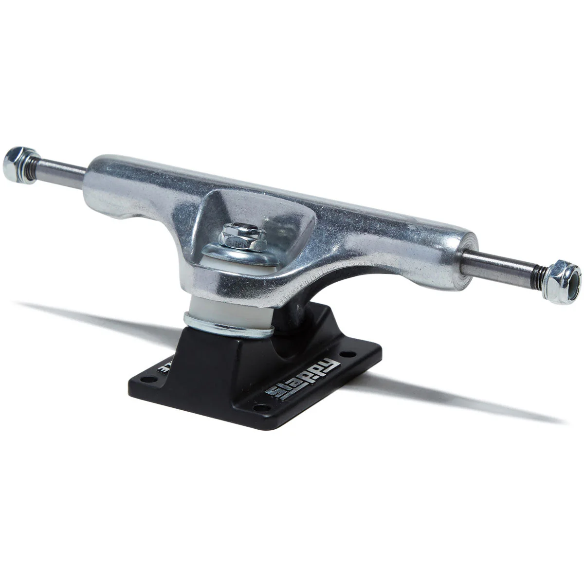 Slappy ST1 Hollow Low Profile Skateboard Trucks - Black - 8.00" - Image 2