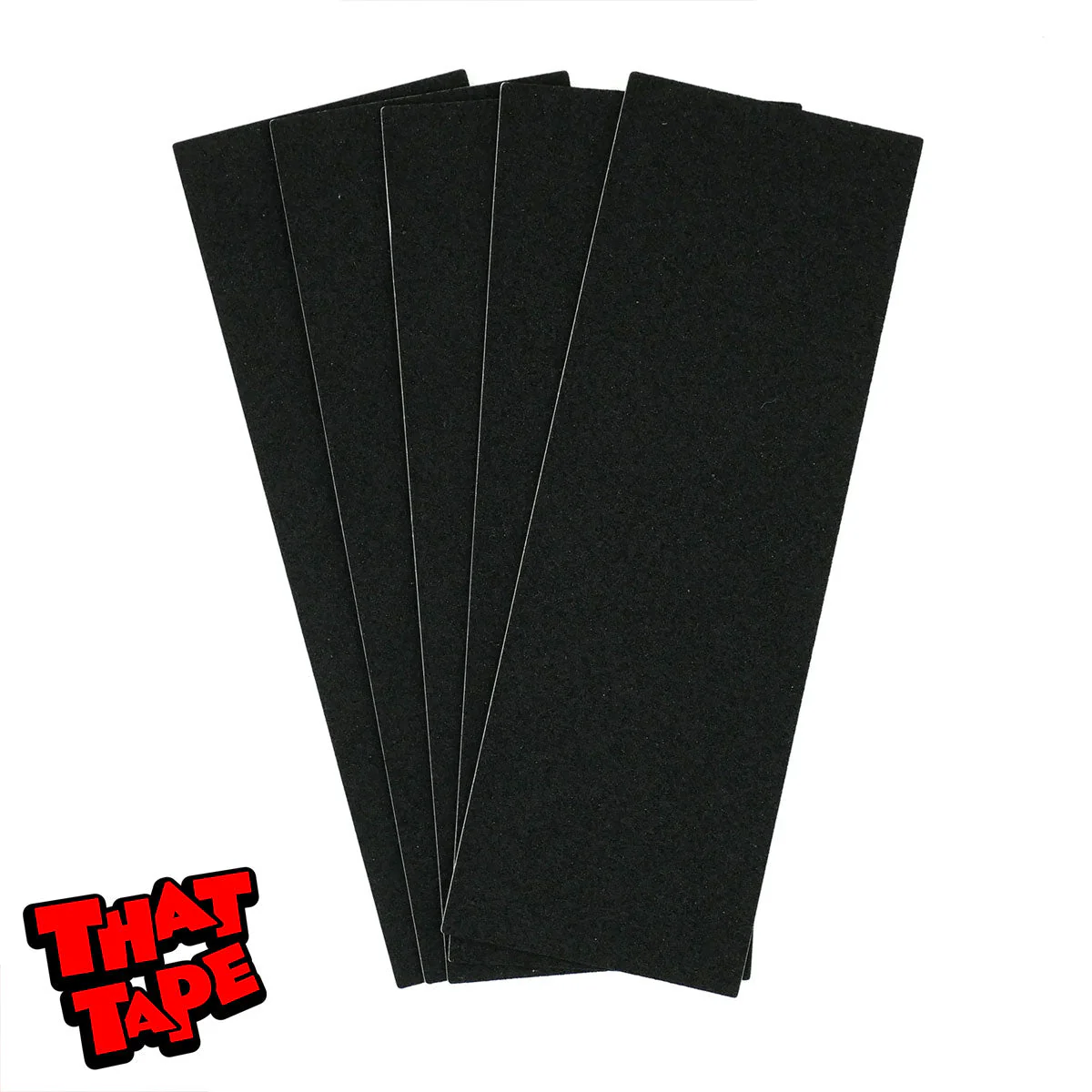 SlushCult That 5 Pack Of Fingerboard Grip Tape - Black