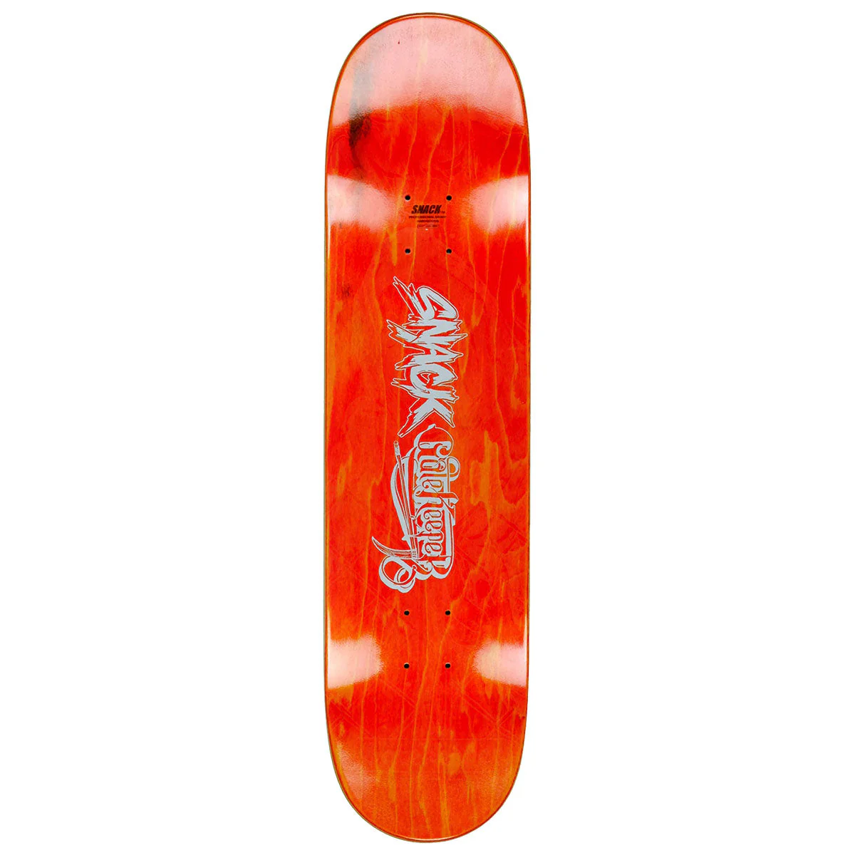 Snack Gatekeeper Skateboard Deck - Black - 8.38" - Image 2
