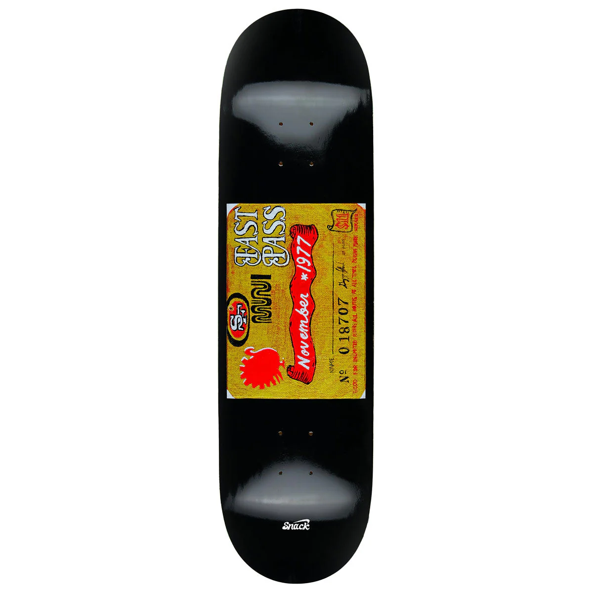 Snack Krebs Fast Pass Skateboard Deck - 8.50"
