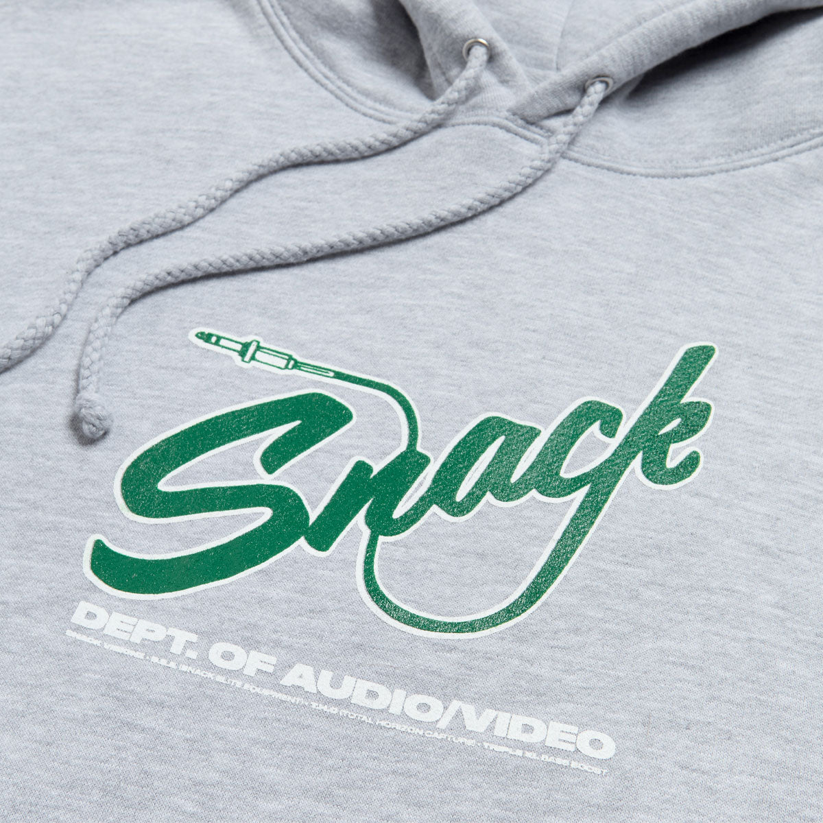 Snack Mic Check Hoodie - Grey - Image 2