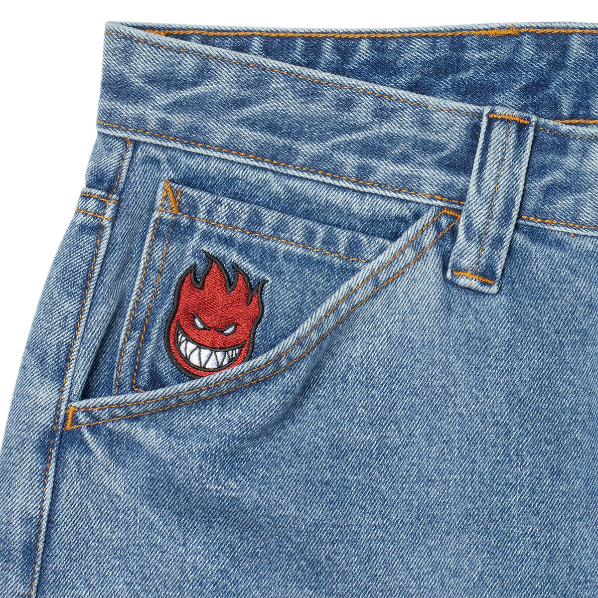 Spitfire Bighead Fill Denim Jeans - Medium Stone Wash - Image 4