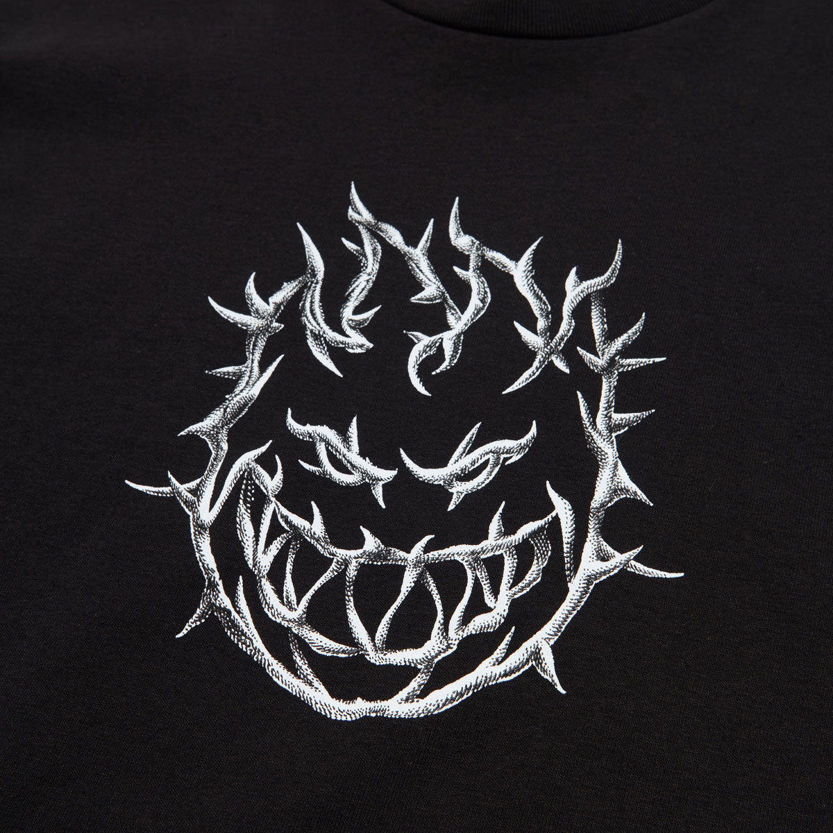 Spitfire Bighead Thorn T-Shirt - Black/Tonal Black/Tonal White - Image 2