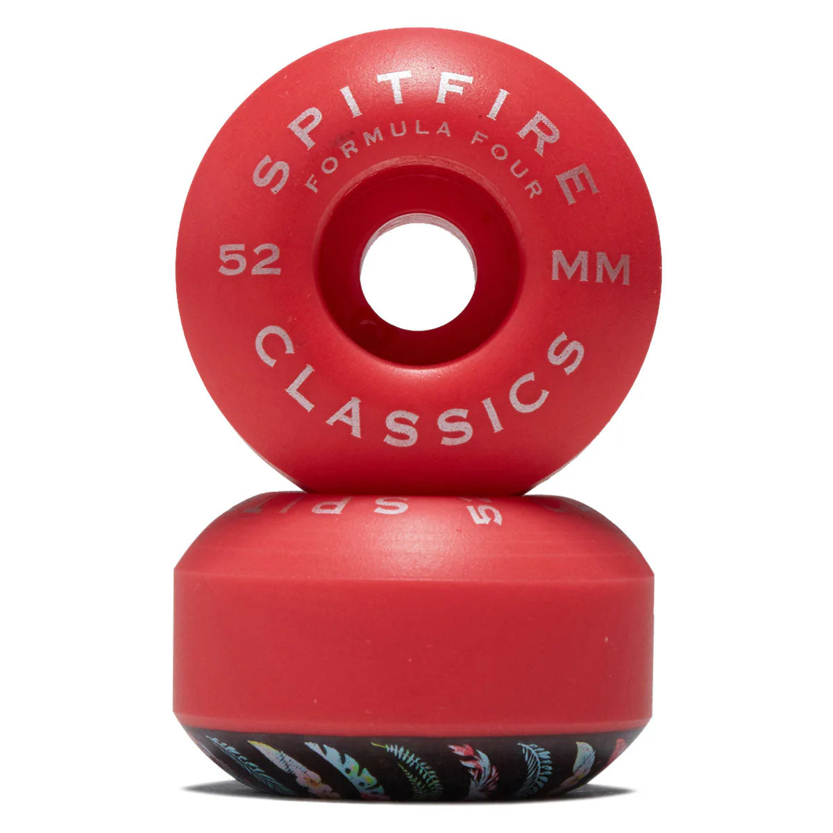Spitfire Team Floral F4 99d Classic Skateboard Wheels - Pink - 52mm - Image 2