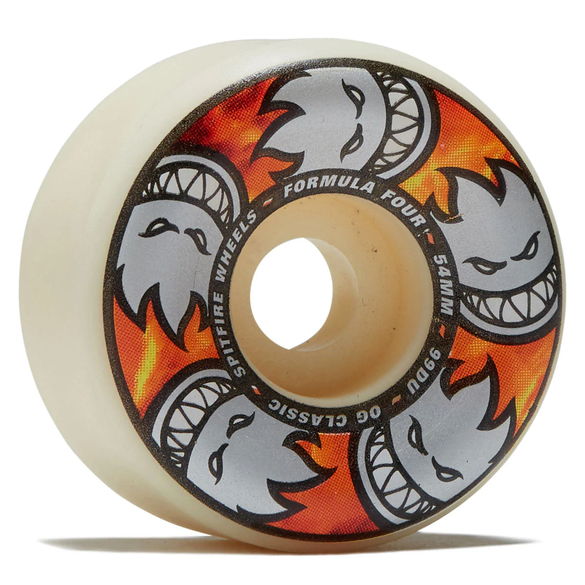 Spitfire Team Multiball F4 99d OG Classic Skateboard Wheels - Natural - 54mm