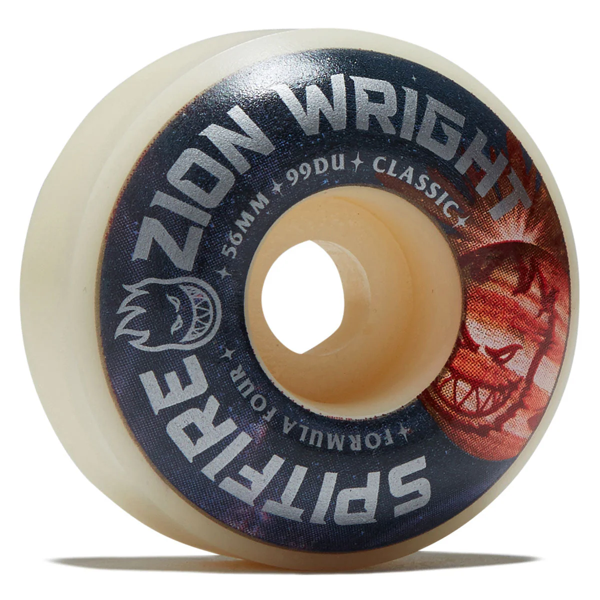 Spitfire Zion Cosmic F4 99d Classic Skateboard Wheels - Natural - 56mm