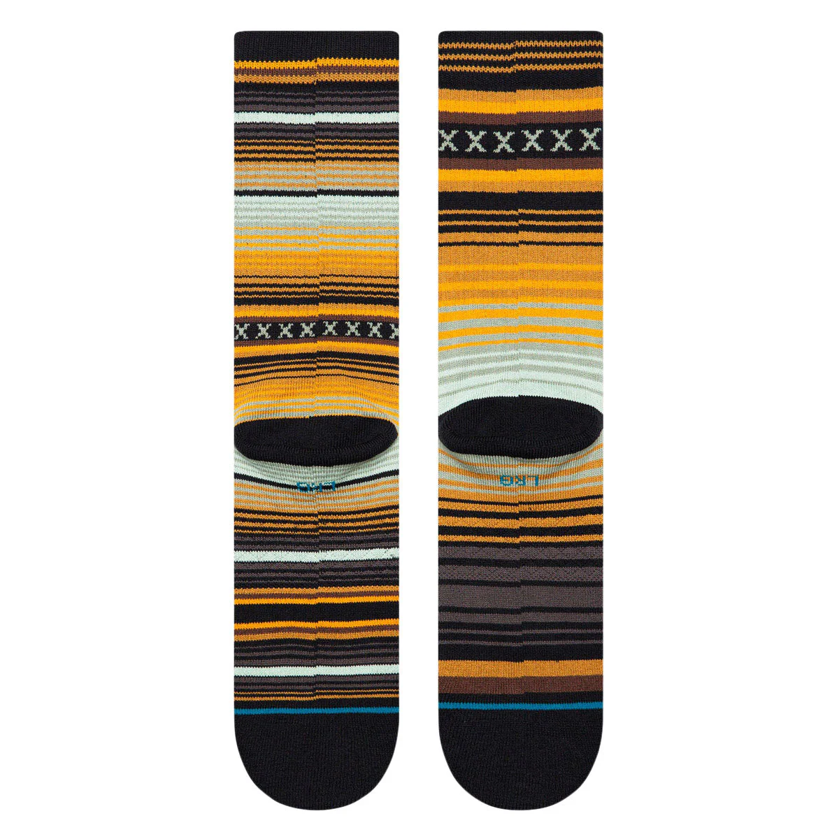 Stance Curren Parks Crew Socks - Gold - Image 3