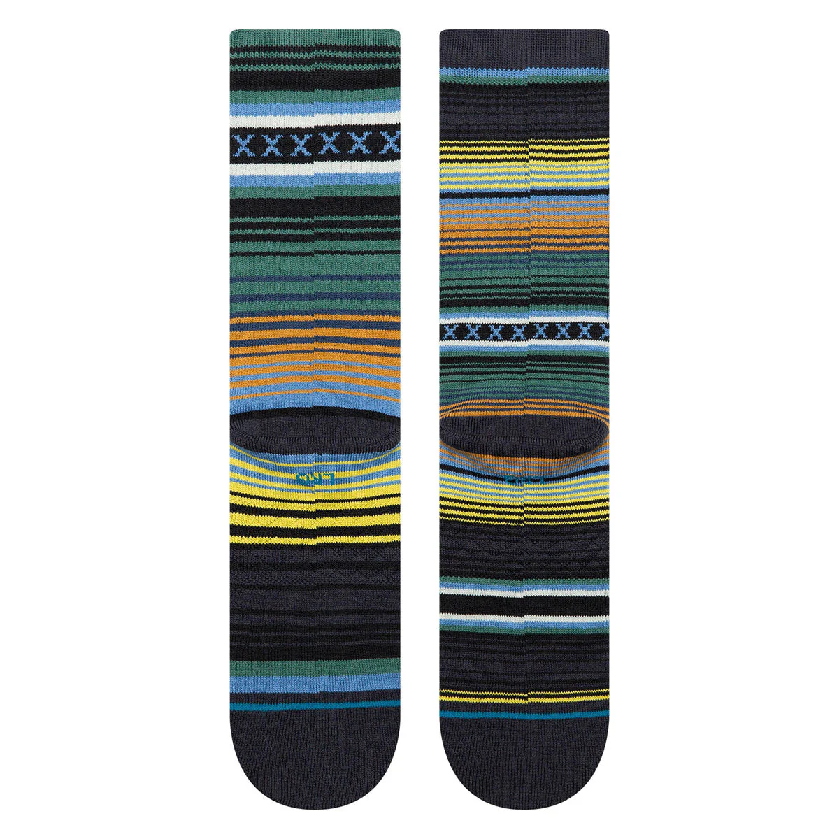 Stance Curren St Crew Socks - Deep Teal - Image 3
