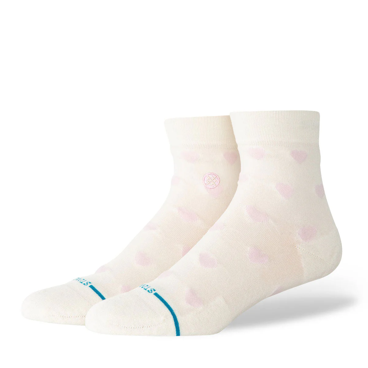 Stance Hearts Lowrider Socks - Ivory