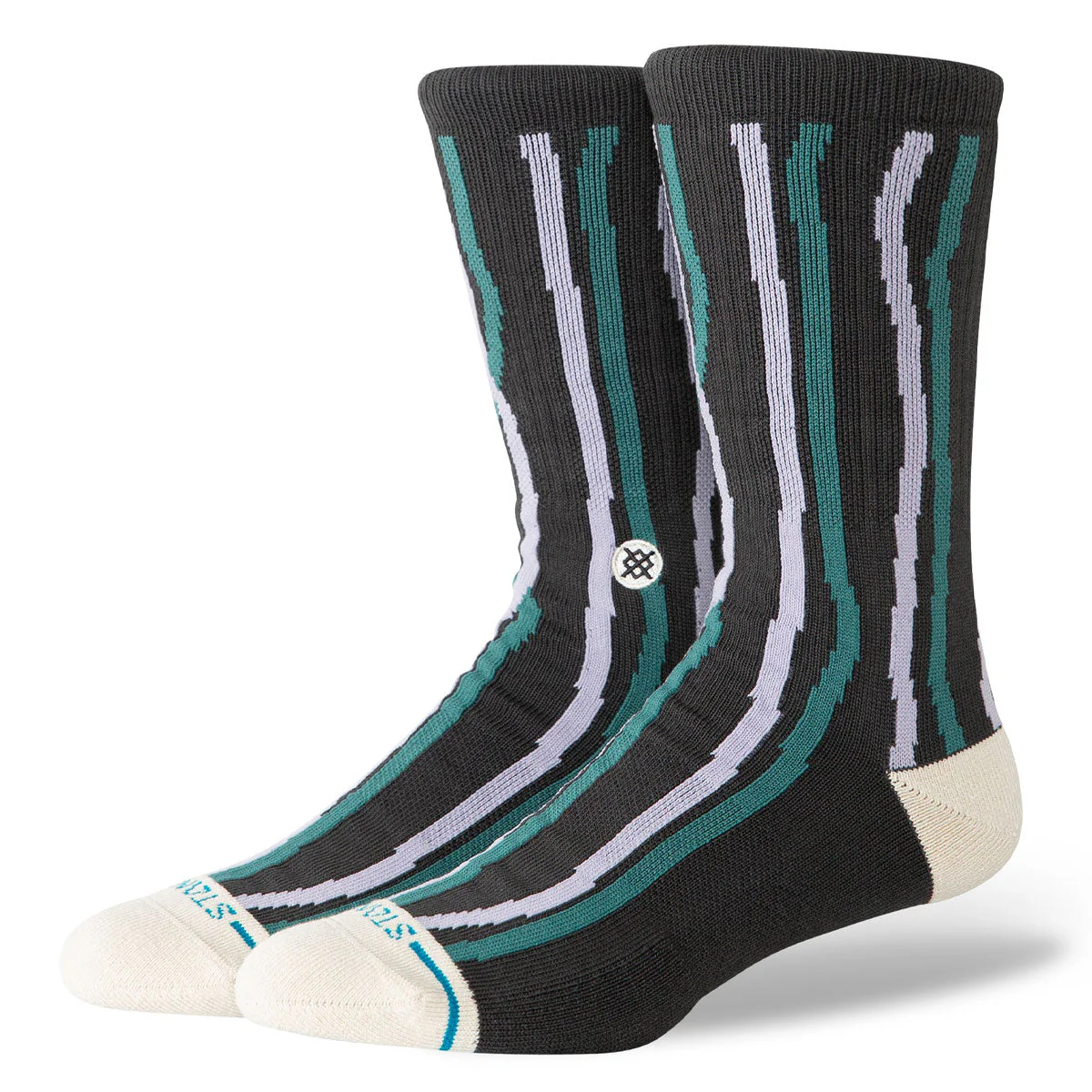 Stance Kelp Crew Socks - Charcoal
