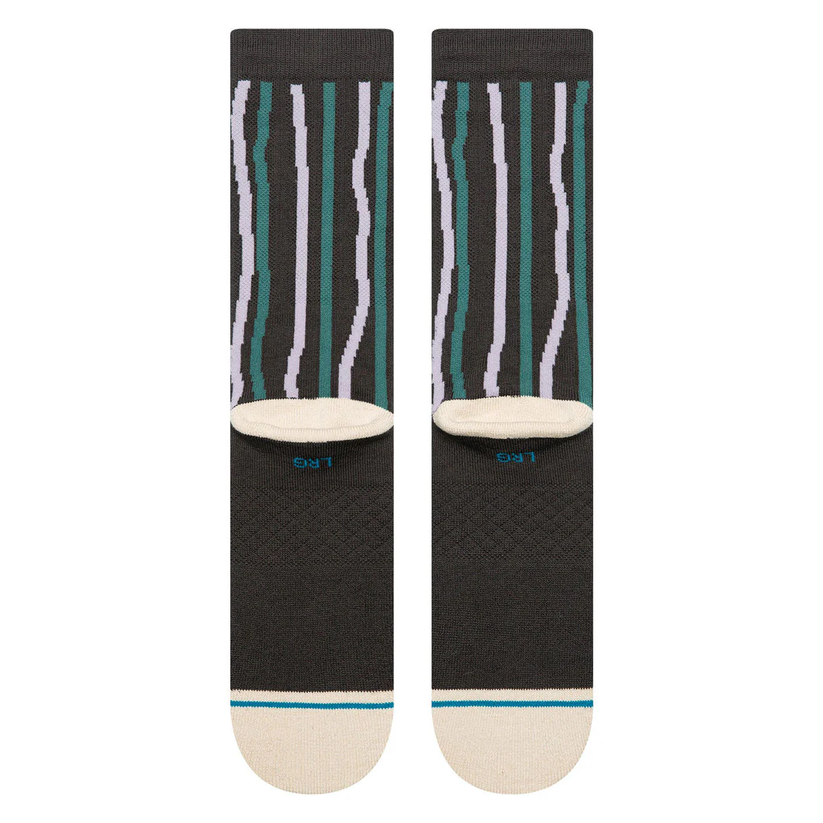 Stance Kelp Crew Socks - Charcoal - Image 3