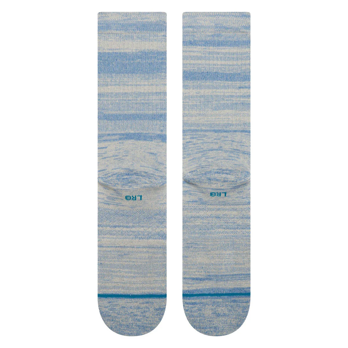 Stance Marled Crew Socks - Grey Blue - Image 3