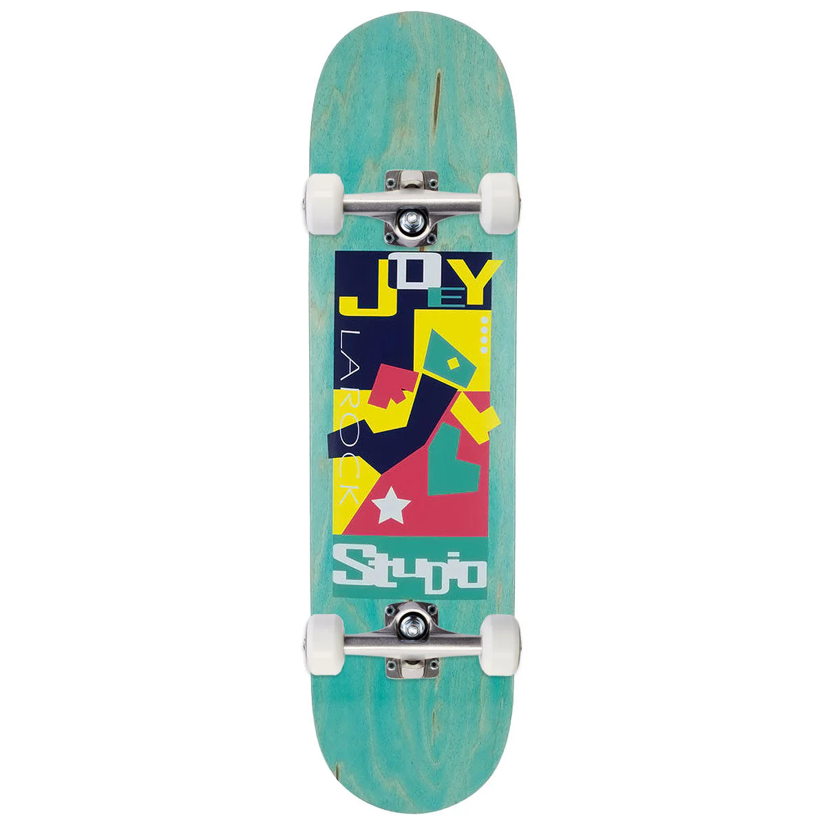 Studio Larock Marathon Man Skateboard Complete - Orange - 8.25"