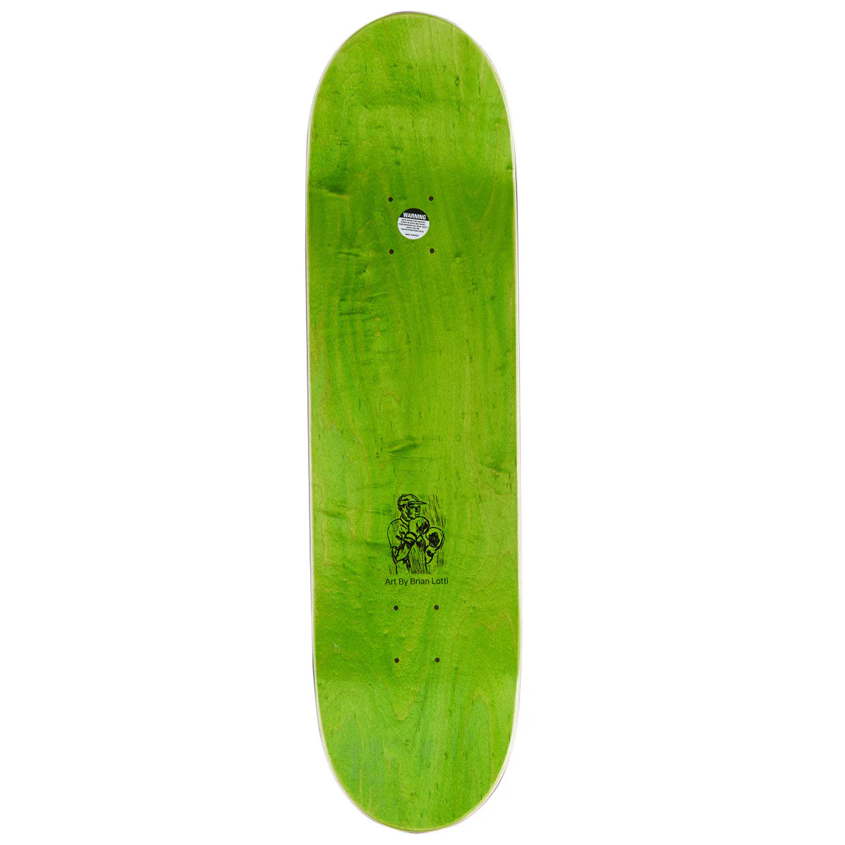 Swim Terp Pool Boxer Skateboard Deck - 8.38" - Image 2