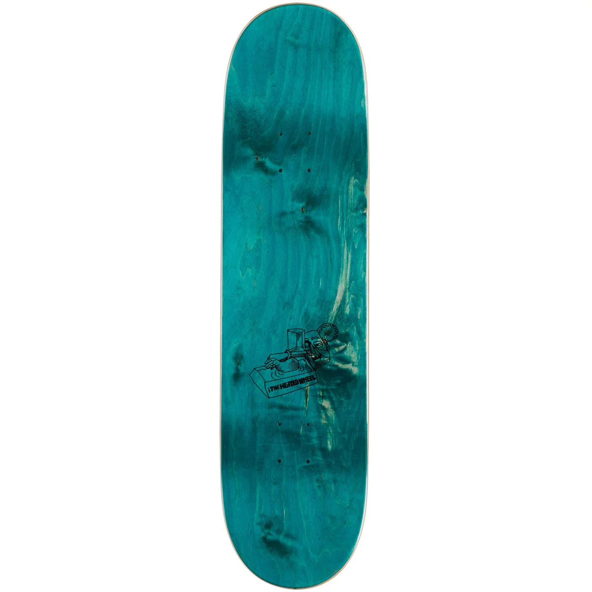 The Heated Wheel Eniz Fazliov Improv Skateboard Deck - 8.25" - Image 2