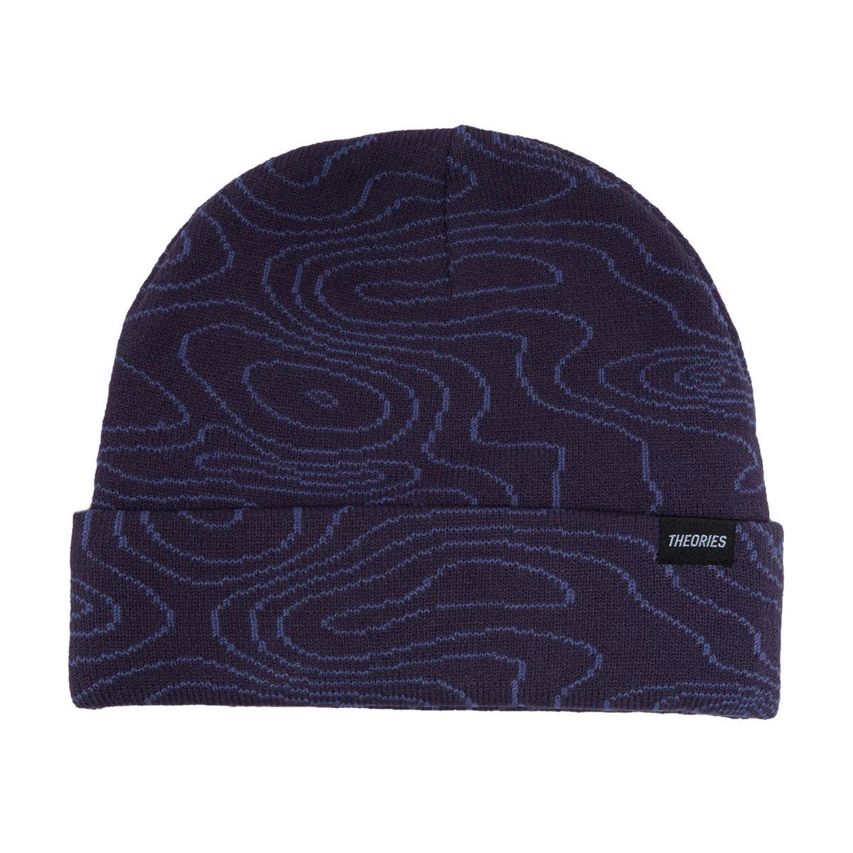 Theories Contour Beanie - Eggplant