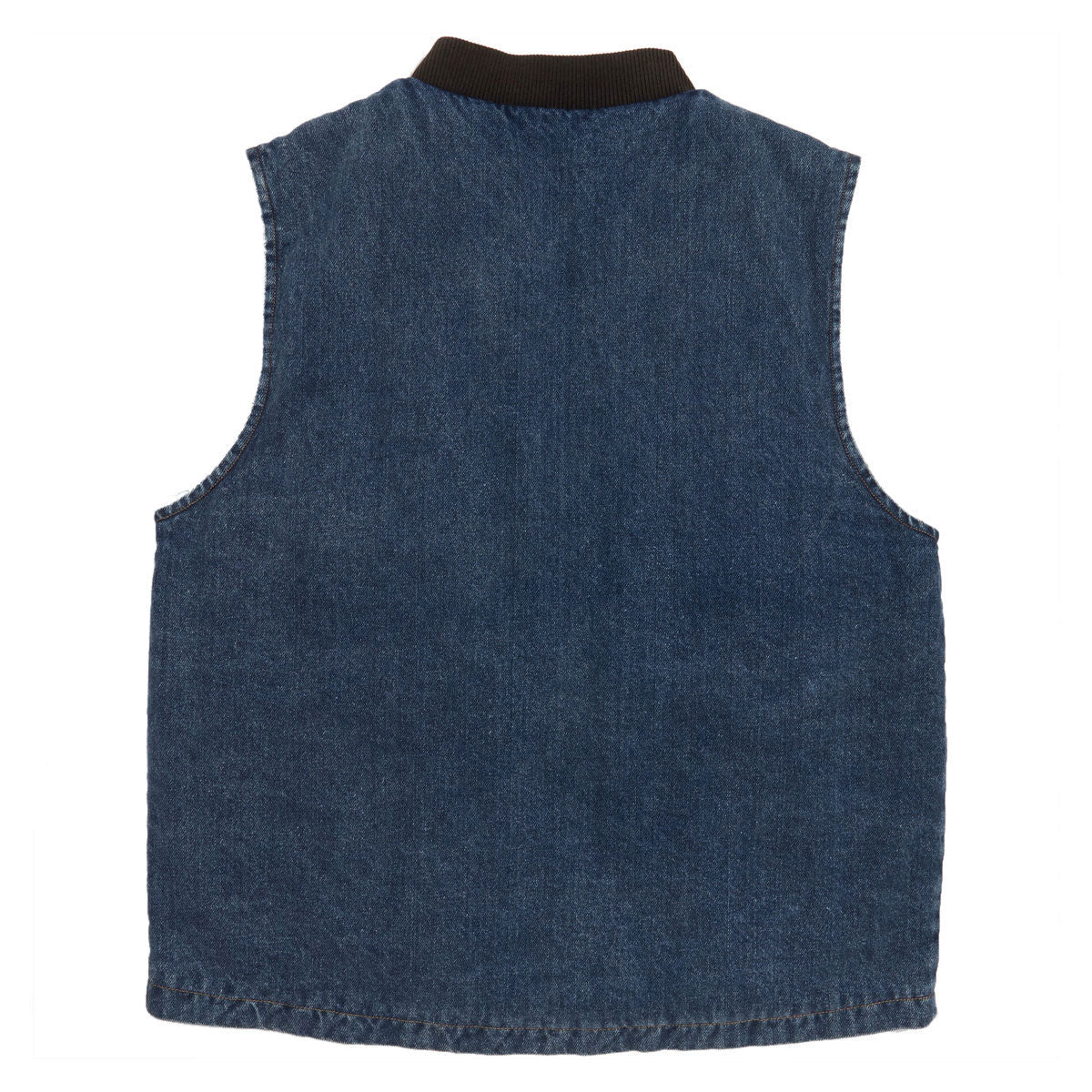 Theories Dakota Denim Vest - Washed Denim - Image 2