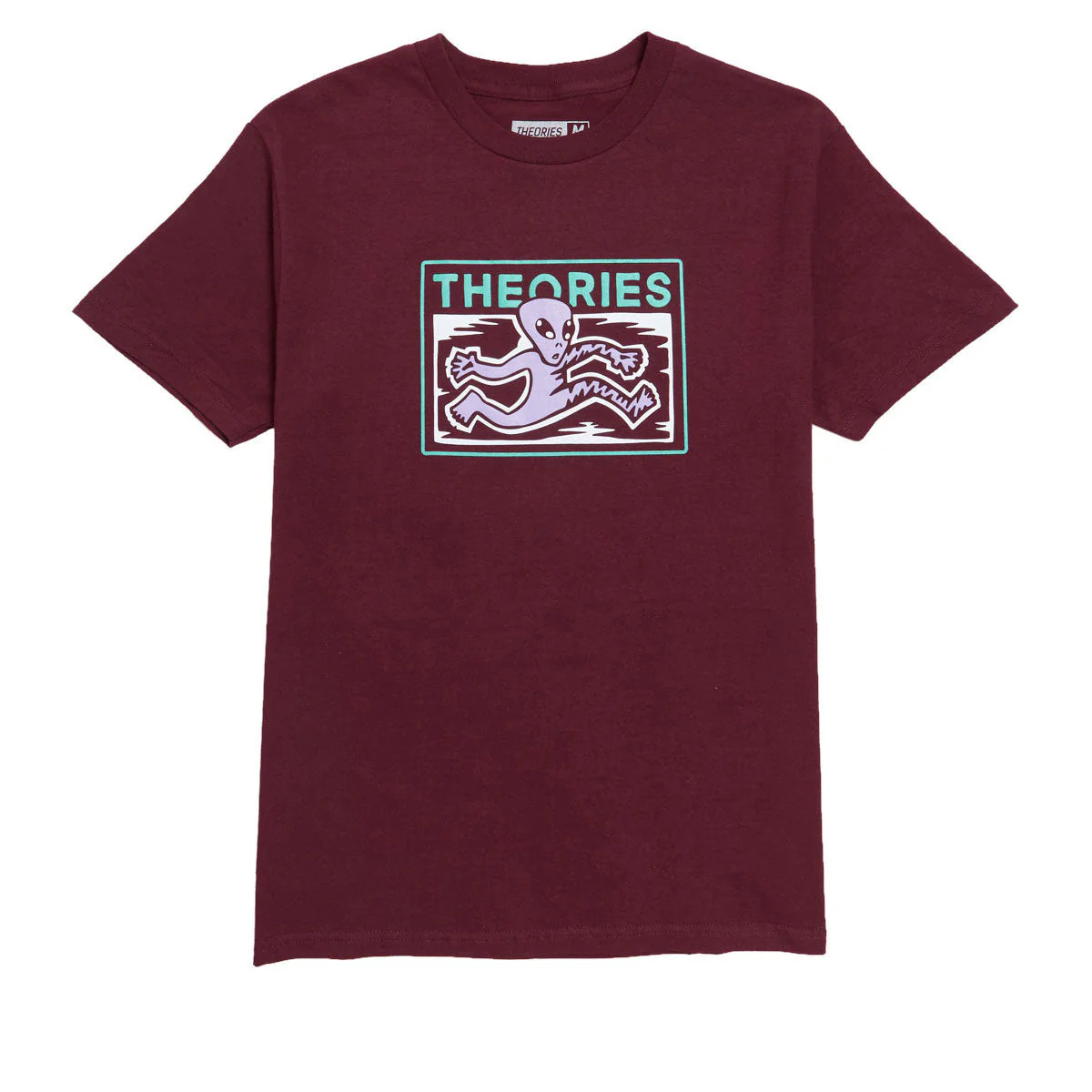 Theories Enigma T-Shirt - Burgundy