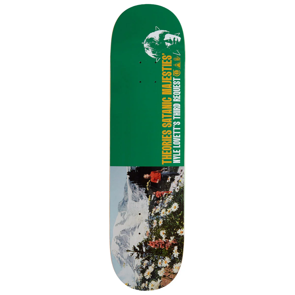 Theories Lovett Majesties Skateboard Deck - 8.25"
