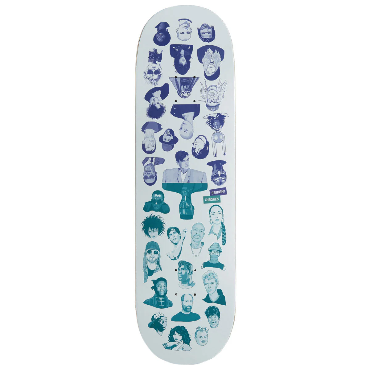 Theories Mixtape Skateboard Deck - 8.75"