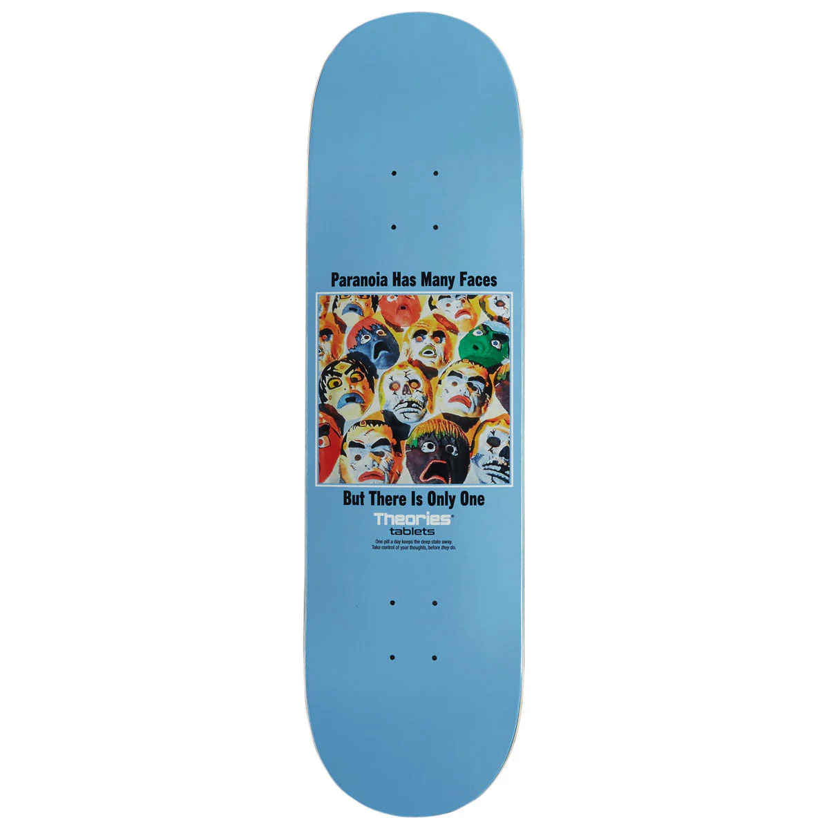 Theories Paranoia Skateboard Deck - 8.50"