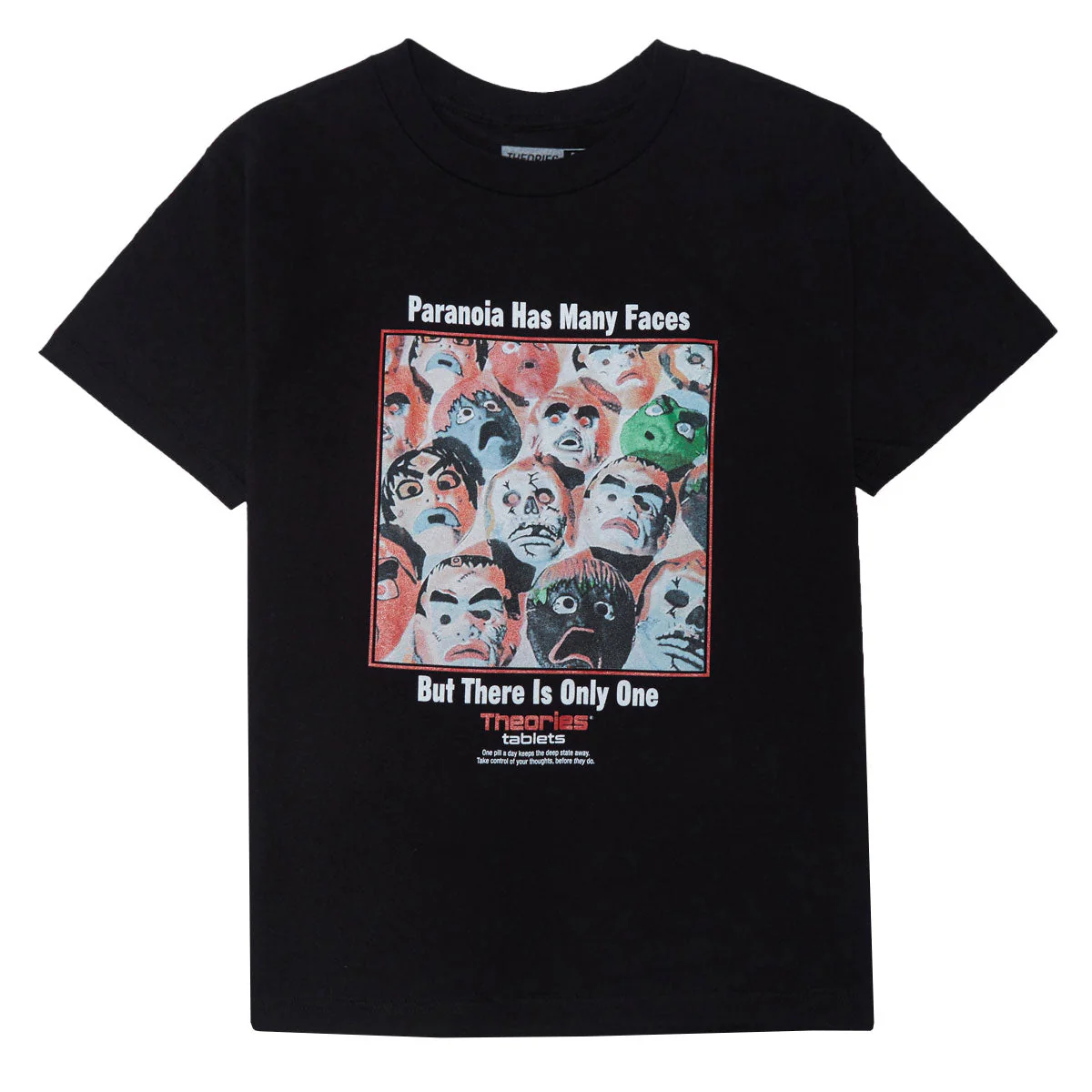 Theories Paranoia T-Shirt - Black