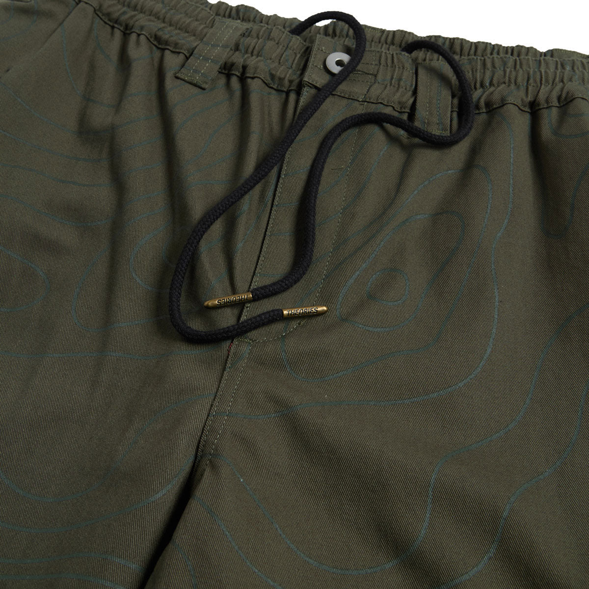 Theories Stamp Lounge Pants - Contour Green - Image 3
