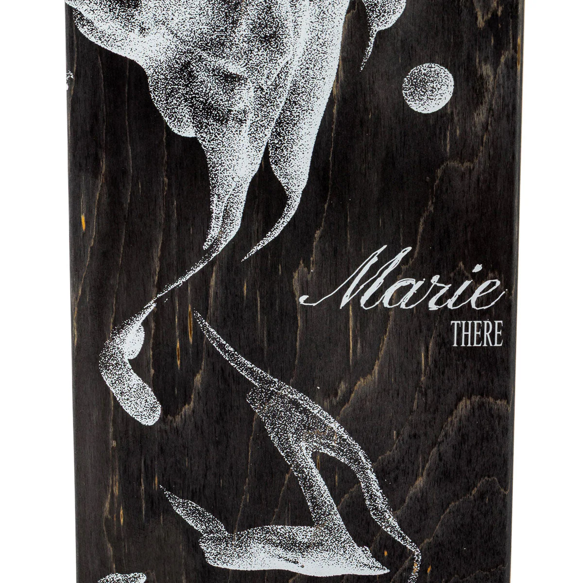 There Marie Delivery Skateboard Deck - Black - 8.12" - Image 4